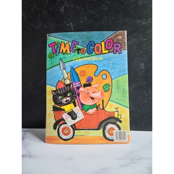 Time To Color Coloring Book - Picture 9 of 10